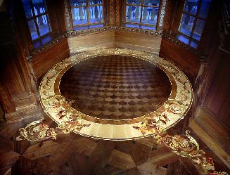 inlaid floor for blog