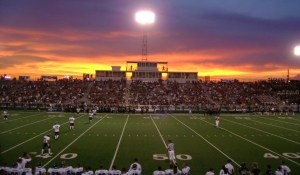 football high school stadium