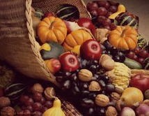 produce, autumn, cornucopia for blog